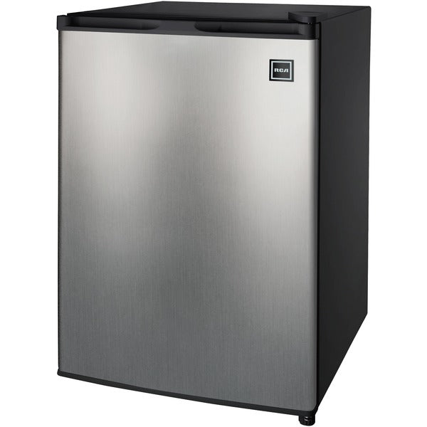 2.6 Cubic-ft Single Door Refrigerator (Stainless Steel)