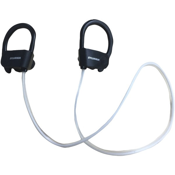 In-Ear Bluetooth(R) Sport Headphones with Microphone & LED Light-up Headband