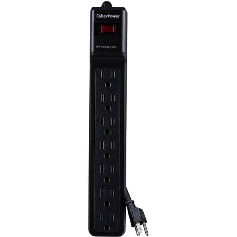 CyberPower CSB706 Essential 7-Outlets Surge Suppressor with 1500 Joules and 6FT Cord - Plain Brown Boxes