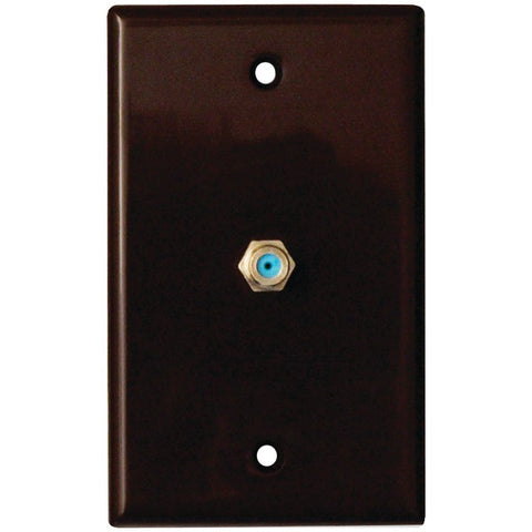 2.4GHz Coaxial Wall Plate (Brown)