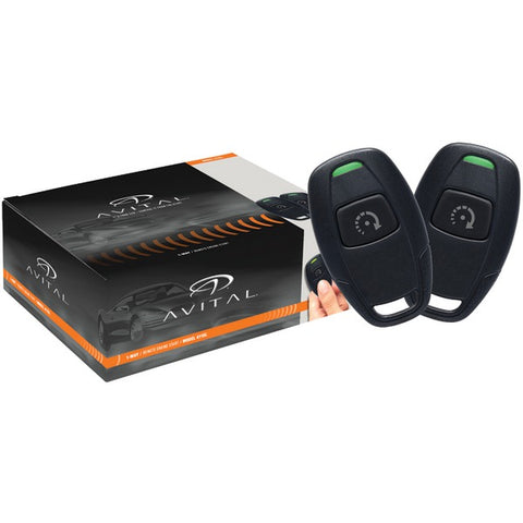 4115L Remote-Start System with 2 Microsized 1-Button Remotes