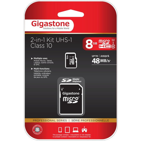 Gigastone 8 GB microSDHC