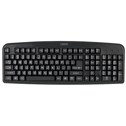 Micro Innovations 4250400 Easy-View Keyboard