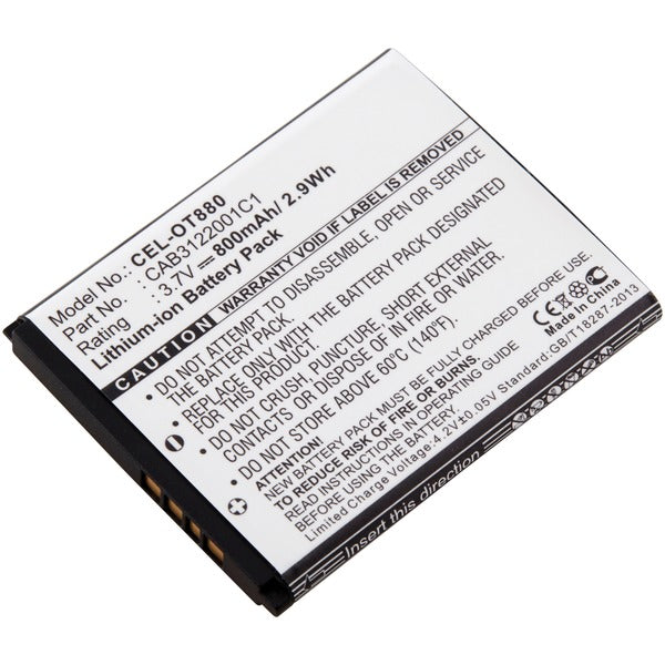 CEL-OT880 Replacement Battery