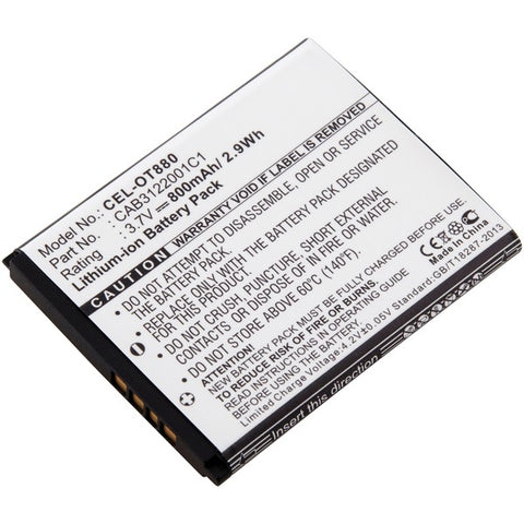 CEL-OT880 Replacement Battery
