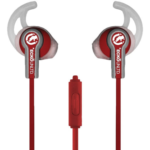 Fuse Sport Earbuds with Microphone (Red)