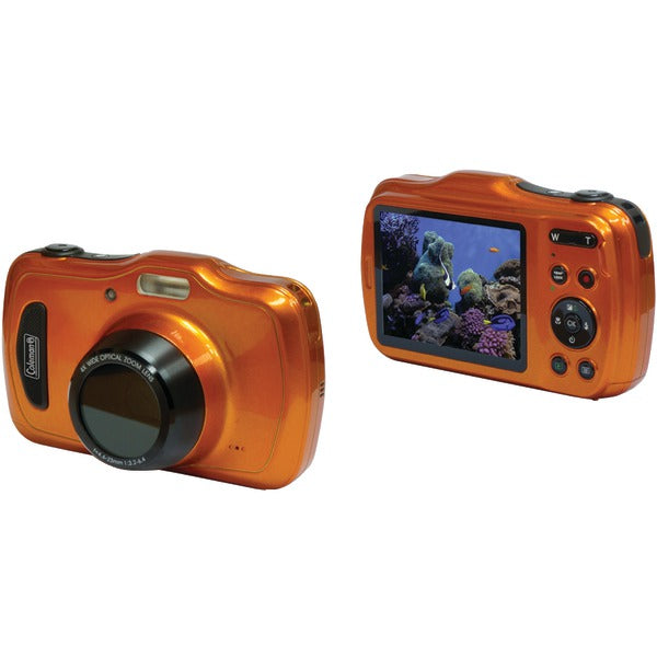20.0-Megapixel Xtreme4 HD Video Waterproof Digital Camera (Orange)