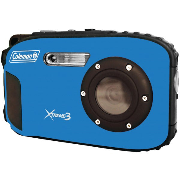 20.0-Megapixel Xtreme3 HD Video Waterproof Digital Camera (Blue)