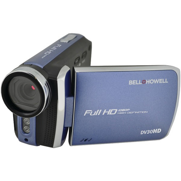 20.0-Megapixel 1080p DV30HD Fun Flix(R) Slim Camcorder (Blue)