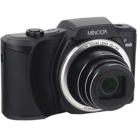 20.0-Megapixel 1080p Full HD Wi-Fi(R) MN22Z Digital Camera with 22x Zoom (Black)