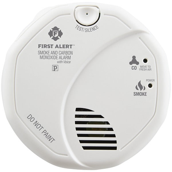 Combination Smoke & Carbon Monoxide Alarm with Voice & Location