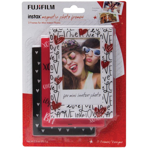 instax(R) Magnetic Photo Frames, 3 pk (Variety)