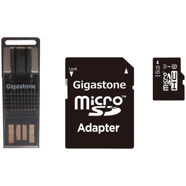 Prime Series microSD(TM) Card 4-in-1 Kit (16GB)
