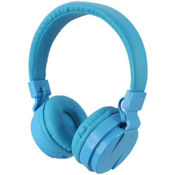 Bluetooth(R) Wireless Headphones with Microphone (Blue)