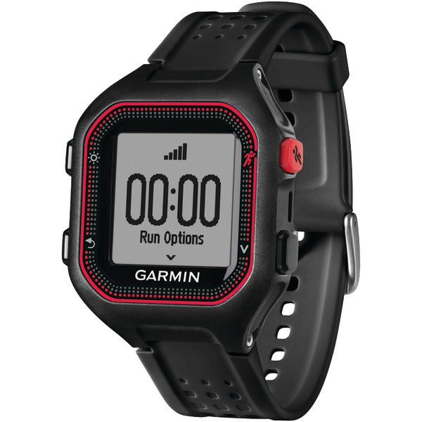 Forerunner(R) 25 GPS Running Watch (Large; Black-Red)