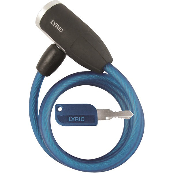 WLX Series 8 Millimeter Matchkey Cable Lock (Blue)