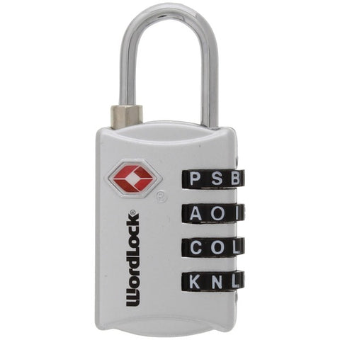 4-Dial Luggage Lock (Silver)