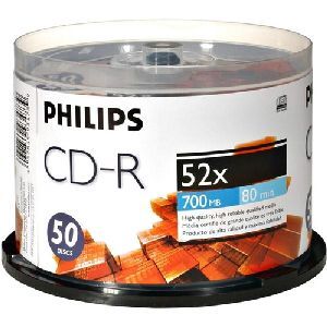 Philips 52x CD-R Media