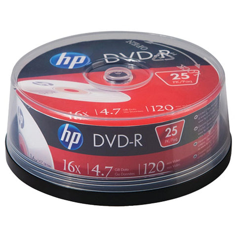 4.7 16x DVD-Rs, 25-ct