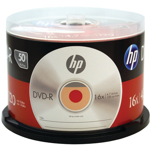 4.7GB 16x DVD-R (50-ct Cake Box Spindle)