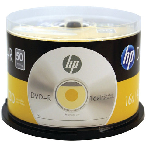 4.7GB 16x DVD+Rs (50-ct Cake Box Spindle)