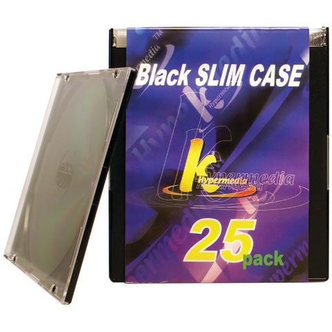 Slim Jewel Cases, 25 pk