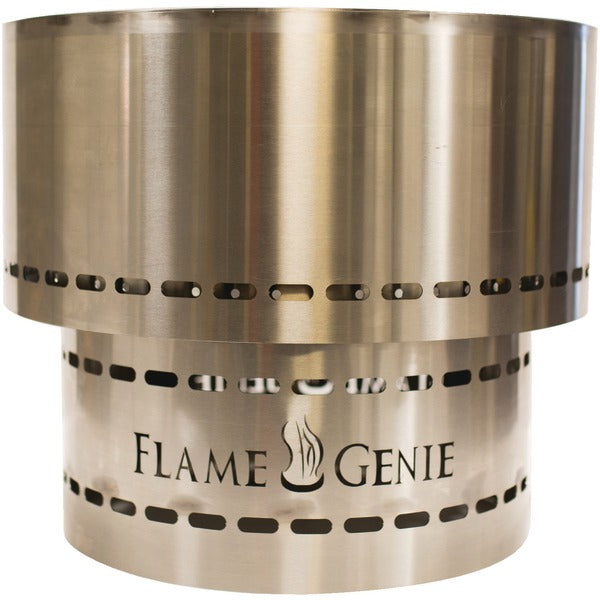 Flame Genie INFERNO(R) Wood Pellet Fire Pit (Stainless Steel)