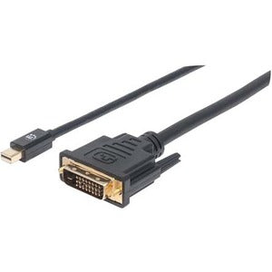 Manhattan Mini DisplayPort 1.2a to DVI-D Cable - 6 ft
