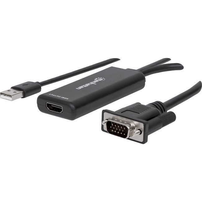 Manhattan VGA and USB to HDMI Converter