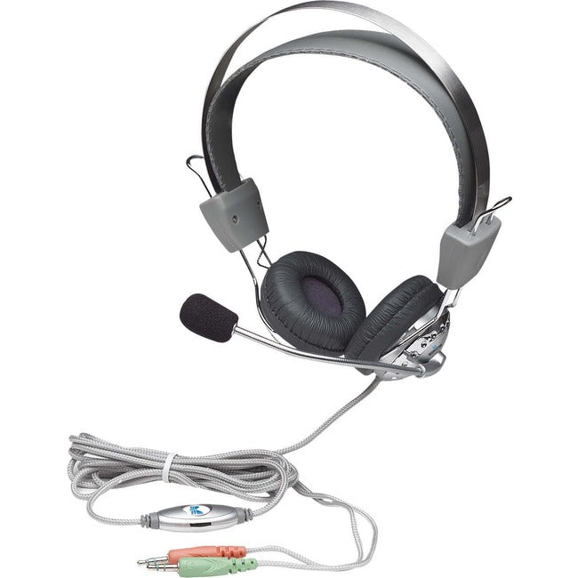 Manhattan Stereo Headset with Flexible Microphone Boom