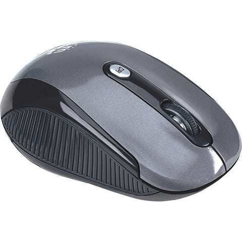 Manhattan Wireless Optical USB Mouse, 2000 dpi, Black-Silver