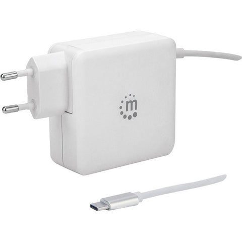 Manhattan Power Delivery Wall Charger with Built-in USB-C Cable - 60 W