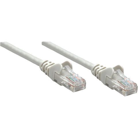 Intellinet Network Solutions Cat5e UTP Network Patch Cable, 14 ft (5.0 m), Gray