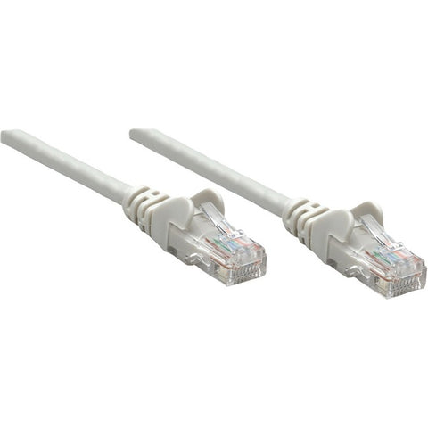 Intellinet Network Solutions Cat5e UTP Network Patch Cable, 25 ft (7.5 m), Gray
