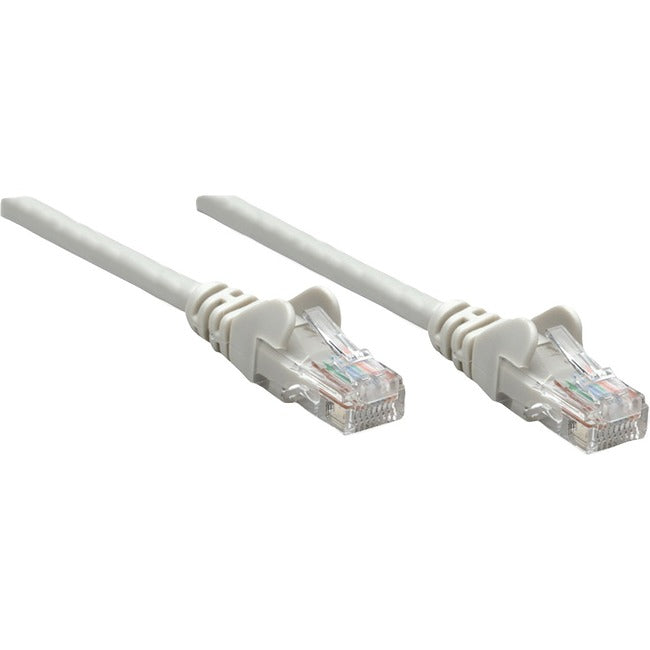 Intellinet Network Solutions Cat5e UTP Network Patch Cable, 50 ft (15.0 m), Gray