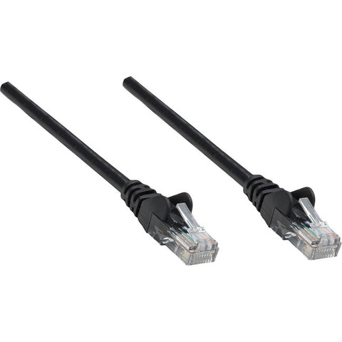 Intellinet Network Solutions Cat5e UTP Network Patch Cable, 3 ft (1.0 m), Black