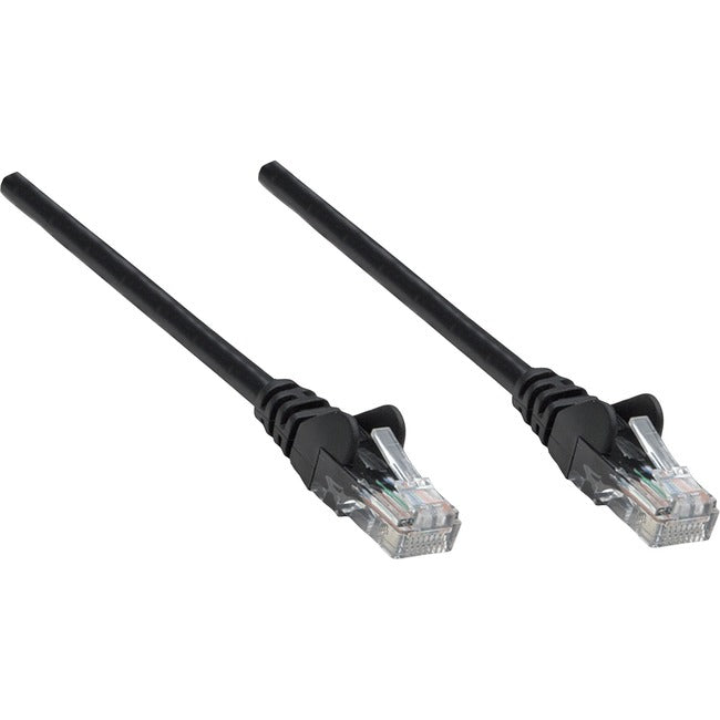 Intellinet Network Solutions Cat5e UTP Network Patch Cable, 7 ft (2.0 m), Black