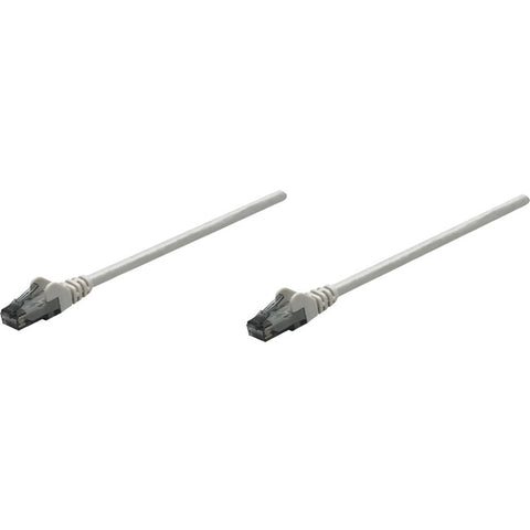 Intellinet Network Solutions Cat6 UTP Network Patch Cable, 10 ft (3.0 m), Gray