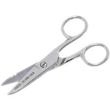IDEAL Electrician's Scissors w-Stripping Notch