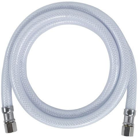 PVC Ice Maker Connector with 1-4" Compression, 4ft