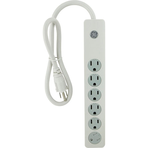 6-Outlet Surge Protector with 3ft Cord
