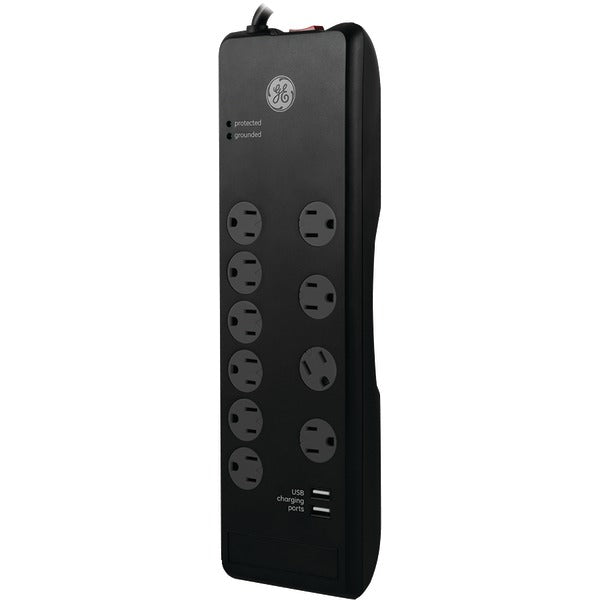 10-Outlet Surge Protector with 2 USB Ports