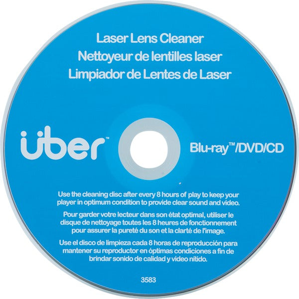 Laser Lens Cleaner for CD, DVD & Blu-ray(TM)