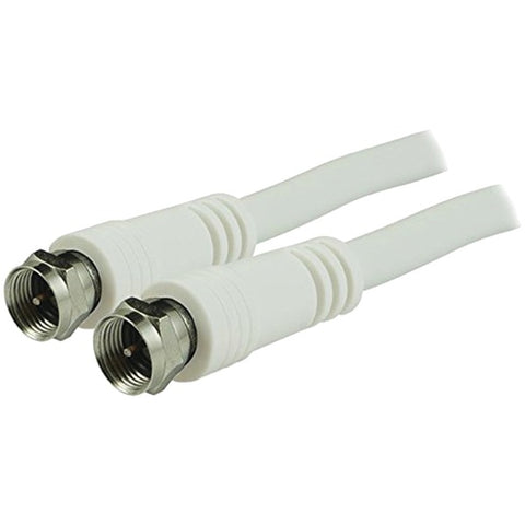 RG6 Coaxial Cable, 50ft (White)