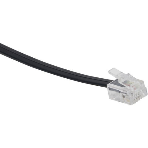 4-Conductor Line Cord (Black; 15ft)