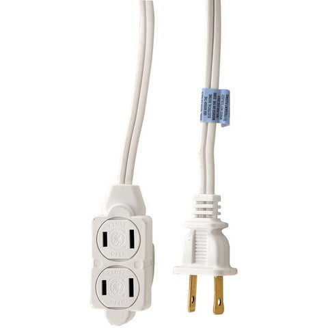 3-Outlet Polarized Indoor Extension Cord (9ft)