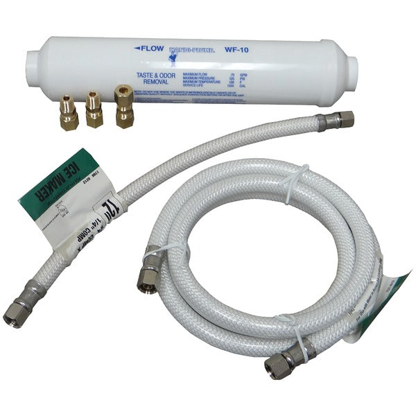 Poly-Flex Ice Maker Connector Kit with Water Filter
