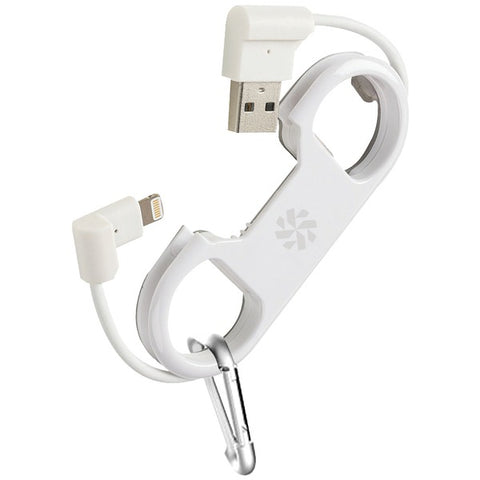 GoBuddy(TM) Charge & Sync Cable with Lightning(R) Connector (White)