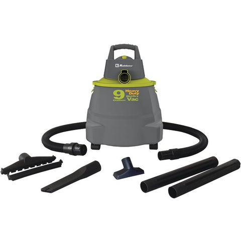 Wet-Dry Vacuum Cleaner with 9-Gallon Tank