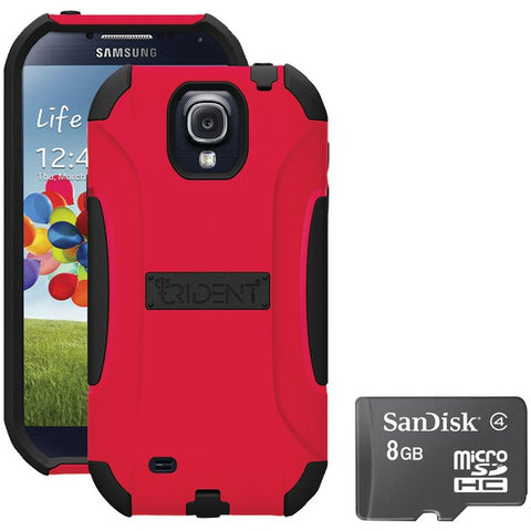 Trident Ag-sam-s4-red With Sandisk Sdsdq-008g-a11m